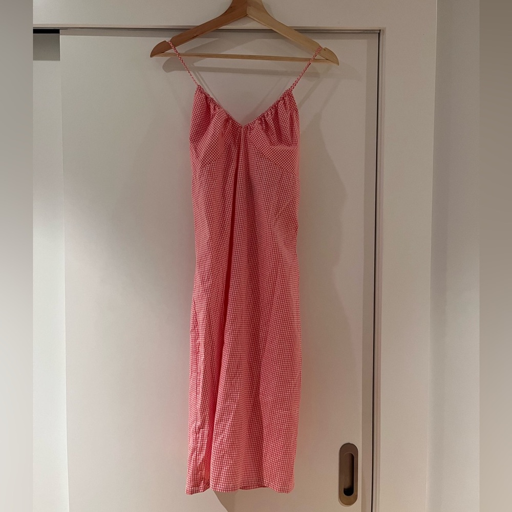 NWT Pink Checkered French Connection Dress